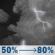 Tonight: A chance of rain showers before 11pm, then showers and thunderstorms likely between 11pm and 3am, then patchy fog and showers and thunderstorms. Mostly cloudy, with a low around 65. Southeast wind around 5 mph. Chance of precipitation is 80%. New rainfall amounts between a tenth and quarter of an inch possible. Tonight: Showers And Thunderstorms Likely