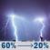 Tonight: Showers and thunderstorms likely before 1am. Mostly cloudy, with a low around 56. Northwest wind around 10 mph. Chance of precipitation is 60%. New rainfall amounts less than a tenth of an inch possible. Tonight: Showers And Thunderstorms Likely